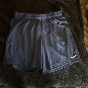 Navy Blue Nike Dri Fit Shorts